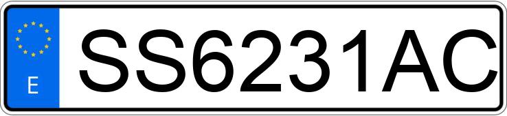 Numer rejestracyjny SS6231AC posiada ROVER MONTEGO