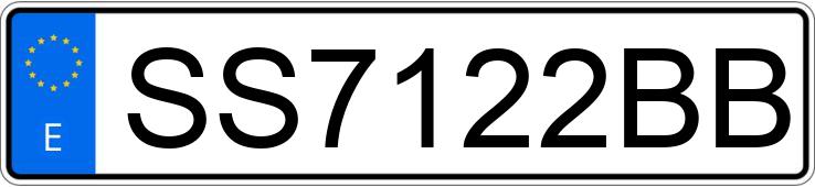 Numer rejestracyjny SS7122BB posiada TOYOTA LAND CRUISER