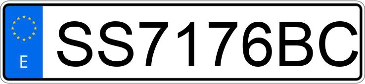 Numer rejestracyjny SS7176BC posiada RENAULT MEGANE