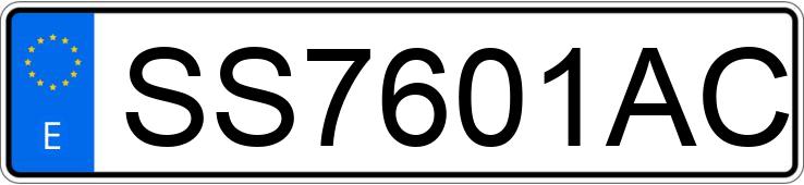 Numer rejestracyjny SS7601AC posiada VOLKSWAGEN JETTA