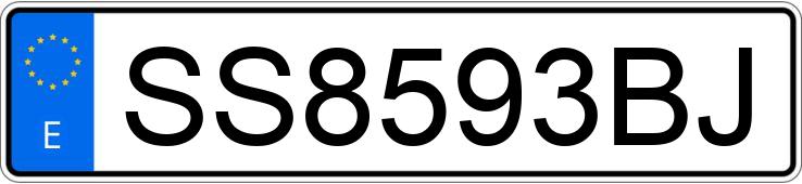 Numer rejestracyjny SS8593BJ posiada MERCEDES VITO