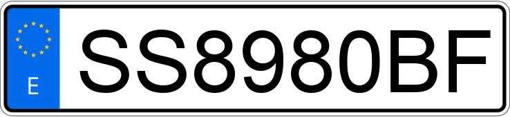 Numer rejestracyjny SS8980BF posiada CHRYSLER VOYAGER Numer rejestracyjny SS8980BF posiada CHRYSLER VOYAGER