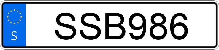 Numer rejestracyjny SSB986 posiada Audi A4 1.8 T