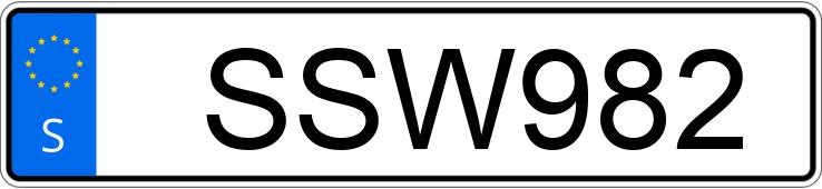 Numer rejestracyjny SSW982 posiada Chevrolet Caprice Numer rejestracyjny SSW982 posiada Chevrolet Caprice