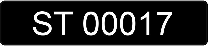 Numer rejestracyjny ST 00017 posiada BMW 635 E24 M CSi - ST00017