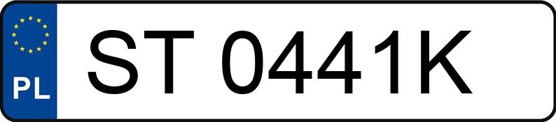 Le numéro d’enregistrement ST 0441K a SAAB 9-3 Sport 2.0 MR`03 E3 T S Aero Aut. - ST0441K