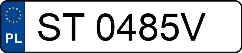 Numer rejestracyjny ST 0485V posiada MERCEDES-BENZ 1848 Actros E6 18.0t 1848 L - ST0485V