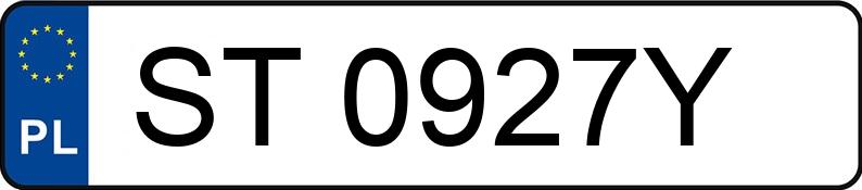 Numer rejestracyjny ST 0927Y posiada MAN TGE - ST0927Y Numer rejestracyjny ST 0927Y posiada MAN TGE - ST0927Y