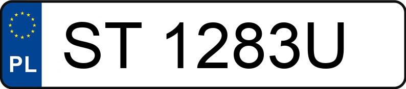 Numer rejestracyjny ST 1283U posiada BMW 316i Kat. E36 316i Kat. E36 - ST1283U