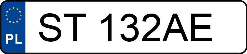 Numer rejestracyjny ST 132AE posiada BMW 318 - ST132AE Numer rejestracyjny ST 132AE posiada BMW 318 - ST132AE