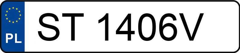 Numer rejestracyjny ST 1406V posiada BMW 520D - ST1406V Numer rejestracyjny ST 1406V posiada BMW 520D - ST1406V