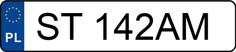 Numer rejestracyjny ST 142AM posiada JETOUR T2 2.0 MR`23 E6 Real Time 4WD - ST142AM