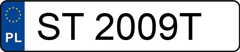 Numer rejestracyjny ST 2009T posiada FIAT Punto II 1.2 MR`03 E4 Active - ST2009T Numer rejestracyjny ST 2009T posiada FIAT Punto II 1.2 MR`03 E4 Active - ST2009T