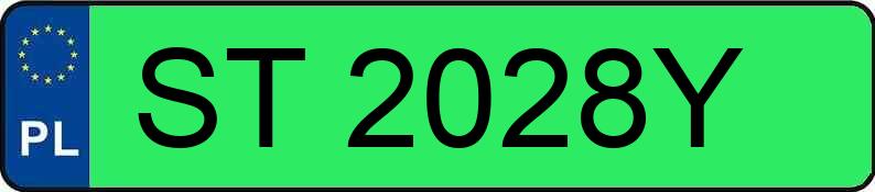 Numer rejestracyjny ST 2028Y posiada MERCEDES-BENZ EQB 250 MR`22 X243 Electric Art 67kWh - ST2028Y