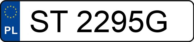 Numer rejestracyjny ST 2295G posiada MERCEDES-BENZ A 45 AMG MR`12 E5 176 4Matic - ST2295G