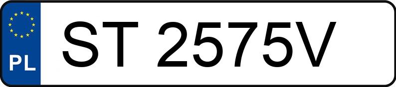 Numer rejestracyjny ST 2575V posiada MERCEDES-BENZ E 320 CDI MR`02 E3 211 Elegance - ST2575V