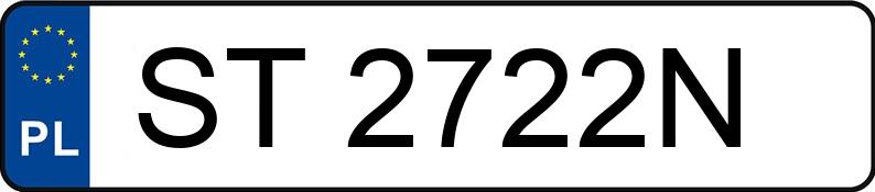 Numer rejestracyjny ST 2722N posiada PORSCHE PANAMERA TURBO - ST2722N Numer rejestracyjny ST 2722N posiada PORSCHE PANAMERA TURBO - ST2722N