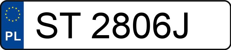 Numer rejestracyjny ST 2806J posiada AUDI A4 Avant 2.0 TDi DPF MR`12 E5 B8 A4 Avant 2.0 TDi DPF MR`12 E5 B8 - ST2806J