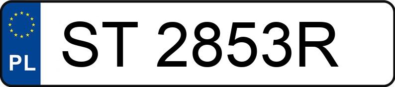 Numer rejestracyjny ST 2853R posiada FORD Kuga 2.0 CRD MR`08 E5 Titanium 4WD Powershift - ST2853R