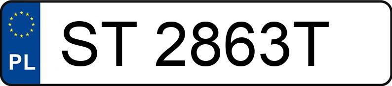Numer rejestracyjny ST 2863T posiada OPEL CORSA-E - ST2863T