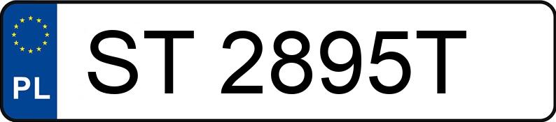 Numer rejestracyjny ST 2895T posiada BMW 118I - ST2895T Numer rejestracyjny ST 2895T posiada BMW 118I - ST2895T