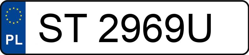 Numer rejestracyjny ST 2969U posiada PEUGEOT 5008 - ST2969U