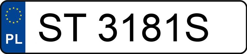 Numer rejestracyjny ST 3181S posiada MERCEDES-BENZ ACTROS 963-4-A - ST3181S