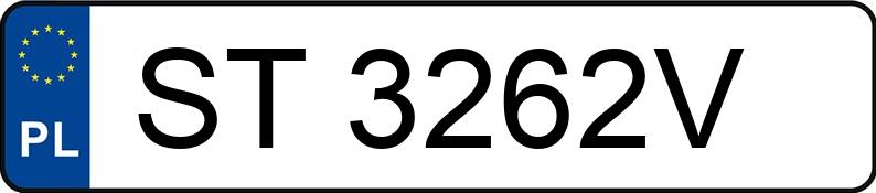 Numer rejestracyjny ST 3262V posiada AUDI A4 - ST3262V