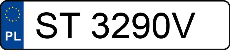 Numer rejestracyjny ST 3290V posiada AUDI A4 Avant 2.0 TDi MR`15 E6 B9 - ST3290V