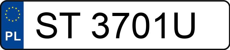 Numer rejestracyjny ST 3701U posiada FORD MONDEO - ST3701U Numer rejestracyjny ST 3701U posiada FORD MONDEO - ST3701U