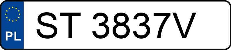 Numer rejestracyjny ST 3837V posiada VOLKSWAGEN Taigo 1.0 TSI MR`22 E6 R-Line DSG - ST3837V Numer rejestracyjny ST 3837V posiada VOLKSWAGEN Taigo 1.0 TSI MR`22 E6 R-Line DSG - ST3837V