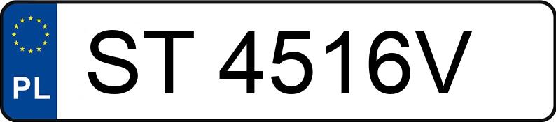Numer rejestracyjny ST 4516V posiada VOLKSWAGEN PASSAT - ST4516V Numer rejestracyjny ST 4516V posiada VOLKSWAGEN PASSAT - ST4516V