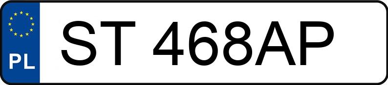 Numer rejestracyjny ST 468AP posiada JETOUR T2 2.0 MR`23 E6 Real Time 4WD - ST468AP