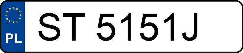 Numer rejestracyjny ST 5151J posiada MERCEDES-BENZ C 250 MR`14 E6 205 C 250 MR`14 E6 205 - ST5151J