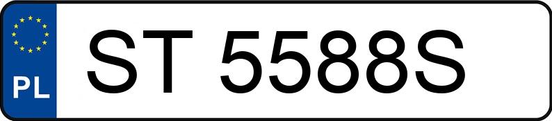 Numer rejestracyjny ST 5588S posiada DODGE DURANGO ST - ST5588S Numer rejestracyjny ST 5588S posiada DODGE DURANGO ST - ST5588S