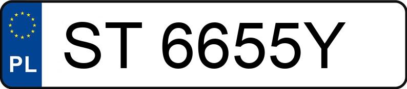 Numer rejestracyjny ST 6655Y posiada VOLKSWAGEN TIGUAN - ST6655Y