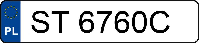 Il numero di registrazione ST 6760C ha PEUGEOT Bipper HDI MR`08 E4 Presence 70 - ST6760C