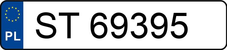 Numer rejestracyjny ST 69395 posiada OPEL CORSA - ST69395