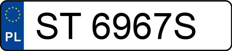 Numer rejestracyjny ST 6967S posiada SKODA FABIA - ST6967S Numer rejestracyjny ST 6967S posiada SKODA FABIA - ST6967S
