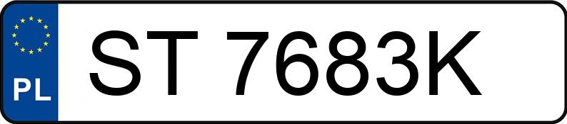 Numer rejestracyjny ST 7683K posiada TOYOTA Corolla Hatchback MR`02 E3 Sol - ST7683K