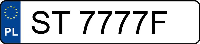 Numer rejestracyjny ST 7777F posiada MERCEDES-BENZ GL 350 BLUETEC 4MATIC - ST7777F