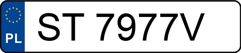 Numer rejestracyjny ST 7977V posiada RENAULT CLIO - ST7977V