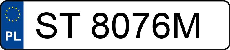 Numer rejestracyjny ST 8076M posiada HYUNDAI i30 1.4 MR`17 E6 Premium Aut. - ST8076M