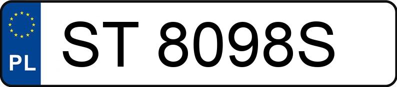El número de registro ST 8098S tiene FIAT/LAMAR DUCATO MAXI LAMBOX - ST8098S