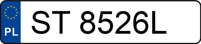 Numer rejestracyjny ST 8526L posiada MERCEDES-BENZ ML 350 - ST8526L Numer rejestracyjny ST 8526L posiada MERCEDES-BENZ ML 350 - ST8526L