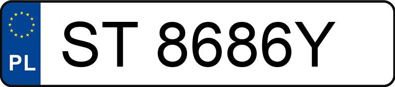 Numer rejestracyjny ST 8686Y posiada MERCEDES-BENZ GLS 63 AMG MR`19 E6d X167 4Matic+ - ST8686Y