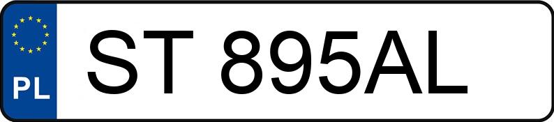 Numer rejestracyjny ST 895AL posiada BESTUNE T90 T90 - ST895AL Numer rejestracyjny ST 895AL posiada BESTUNE T90 T90 - ST895AL