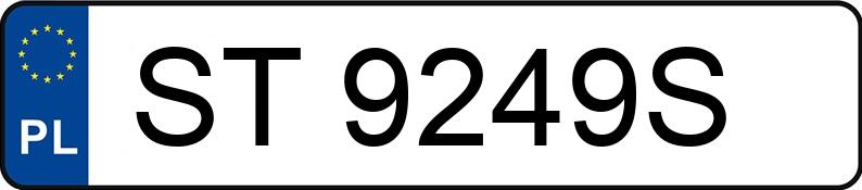 Numer rejestracyjny ST 9249S posiada RENAULT/IZOTERMY TIM MASTER - ST9249S