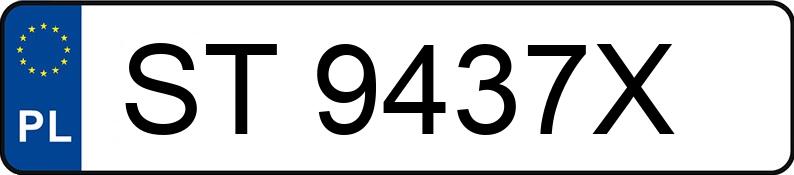 Numer rejestracyjny ST 9437X posiada RENAULT TRAFIC - ST9437X Numer rejestracyjny ST 9437X posiada RENAULT TRAFIC - ST9437X