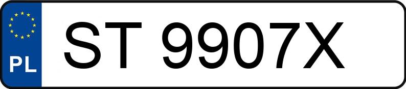 Numer rejestracyjny ST 9907X posiada OPEL ASTRA SPORTS TOURER - ST9907X Numer rejestracyjny ST 9907X posiada OPEL ASTRA SPORTS TOURER - ST9907X